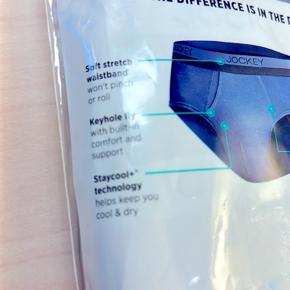 NWT 3 PK Jockey Briefs XXL